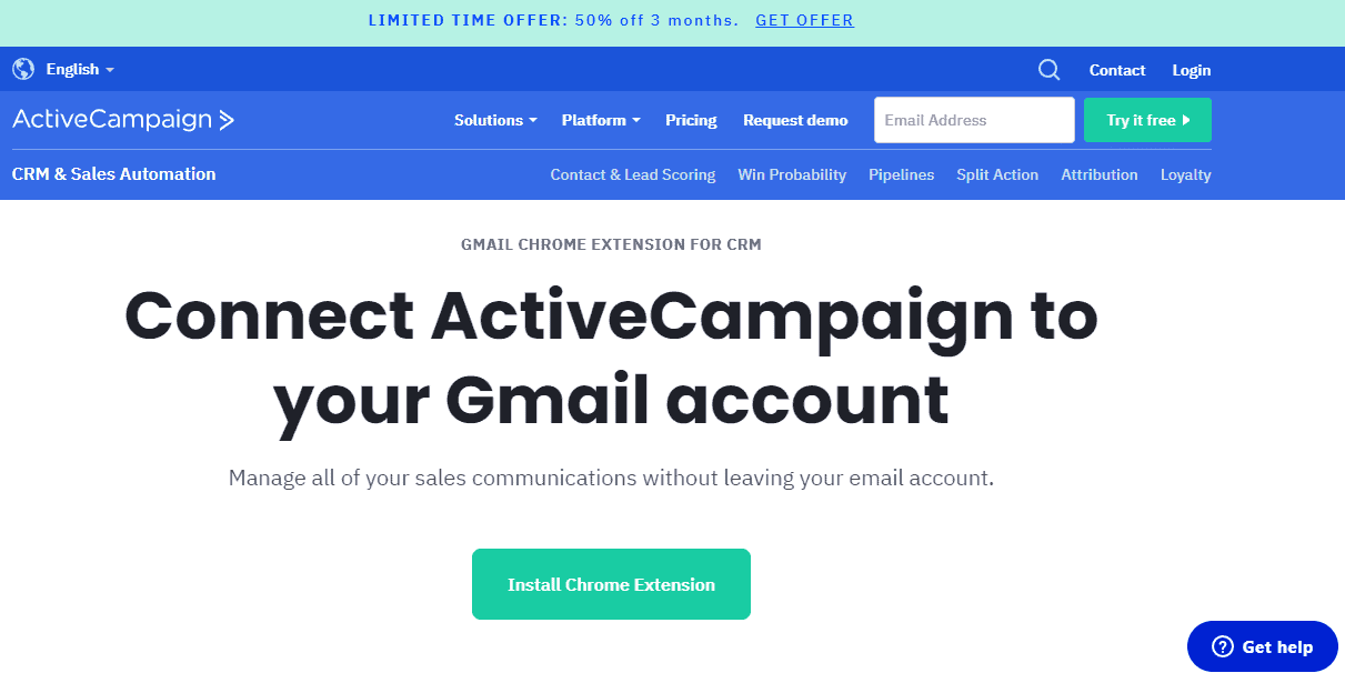 ActiveCampaign - Inbox Extentions