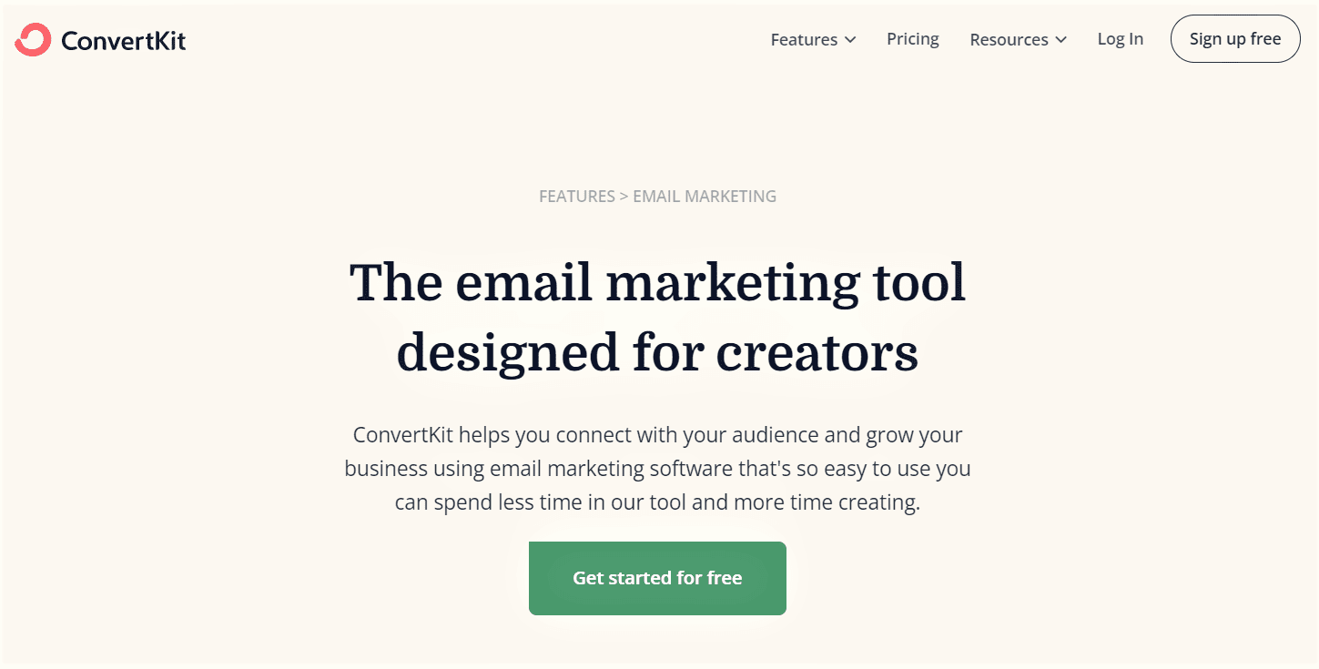 ConvertKit - An Email Marketing Automation Tool