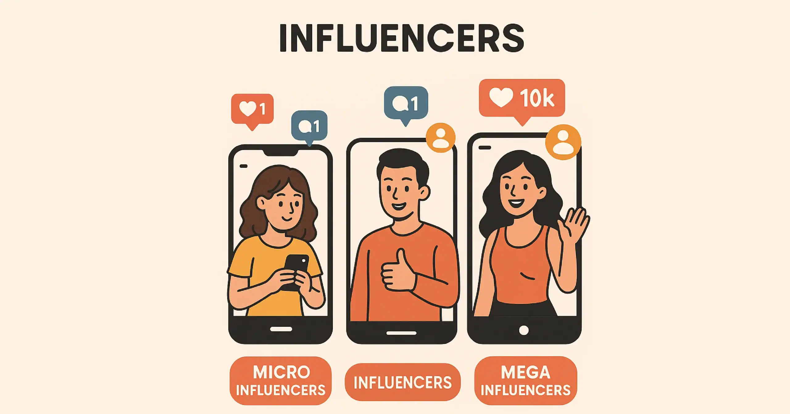 Types of Influencers Types of Influencers – Brand Promotion के लिए अलग-अलग Influencer श्रेणियां