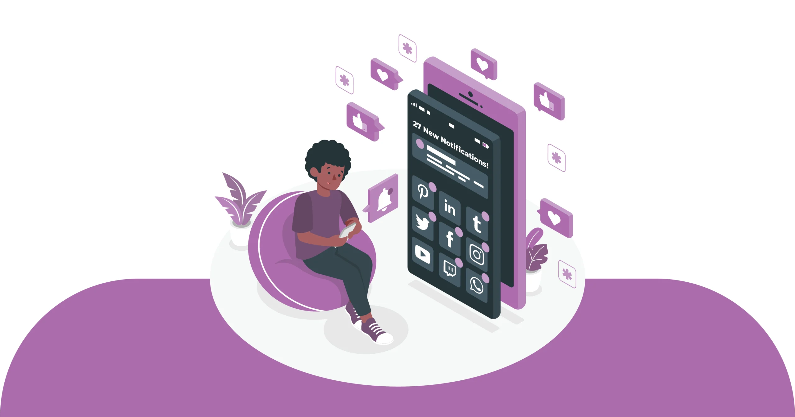 एक creator अलग-अलग social media platform (Instagram, YouTube, Facebook, etc.) को compare कर रहा है – सही platform चुनने के लिए.