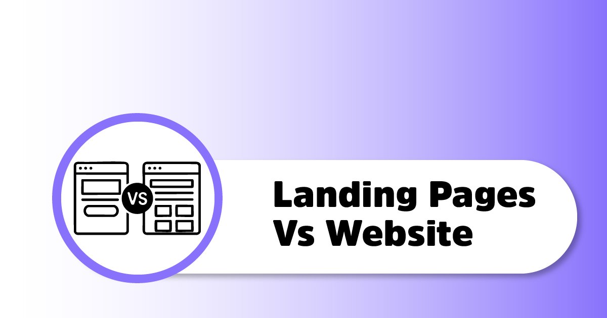Landing Pages Vs Website – Digital Marketing में फर्क जानें | Digital Azadi Blog