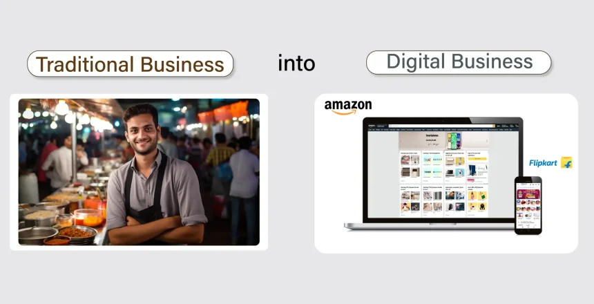Traditional Business Into Digital Business in Hindi